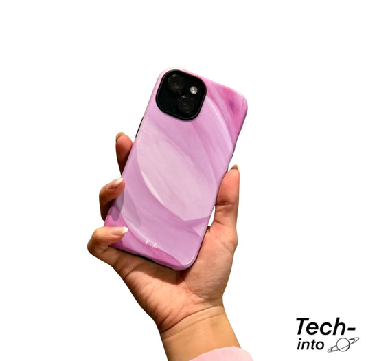 The Soft Pink Wave Case
