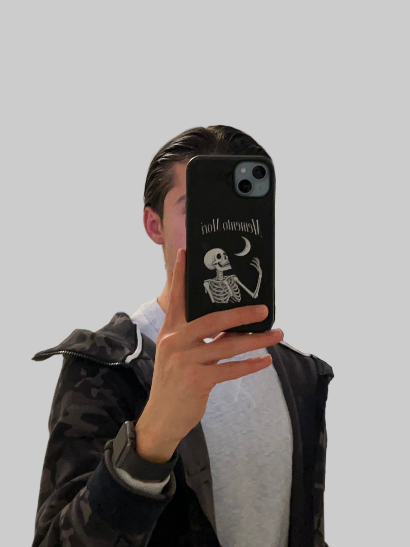 Memento Mori Skeleton iPhone Case - Tech-into Design